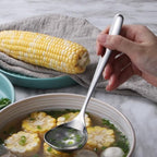 IMEEA 8-Inch Stainless Steel Sauce Ladle - Image 2