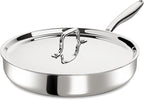 12 Inch Tri-Ply Stainless Steel Frying Pan, Frying Pan by UmiteChef