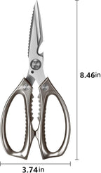 Kitchen Scissors, All Purpose，Ultra Sharp Meat Scissors，Heavy Duty Cooking - Image 2