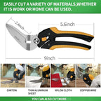 stedi 9-Inch Scissor Heavy Duty, All Purpose Scissors, Cardboard and Carpet - Image 4