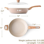 SENSARTE Ceramic Nonstick Frying Pan Skillet - Image 6