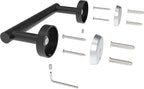 RARXTR Matte Black Toilet Paper Holder SUS304 Stainless Steel Double Post - Image 5