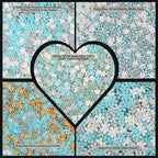 Confect Christmas Sprinkles | Mix Blue White & Silver Pearls | Flower & Star | Gold Snowflake Sprinkles | Cake Decorating Sprinkles - 5 Oz - Image 2