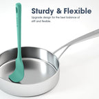 ChefAide 5 Pieces Silicone Spatula Set, Food Grade Rubber Spatula, Upgrade - Image 3