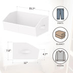 Homsorout Storage Bins for Shelves - Image 3