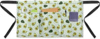 Server Apron with 3 Pockets, Waterproof Oil Waitress Waiter Half Apron by Noprintge