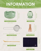 Matcha Whisk Set, Ceramic Matcha Set Includes Matcha Bowl - Image 6
