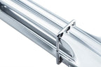 HINMAY Stainless Steel Spring Locking Food Tong Set Utility Metal Tongs - Image 3
