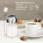 Aelga Glass Sugar Dispenser - Image 3