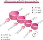 Measuring Cups Set Measuring Spoons Set, Nesting Measure Cups - Image 4