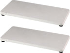 NiuYichee 2 Pcs Water Absorbing Stone Trays, Kitchen/Bathroom Sink Soap Dish by NiuYichee