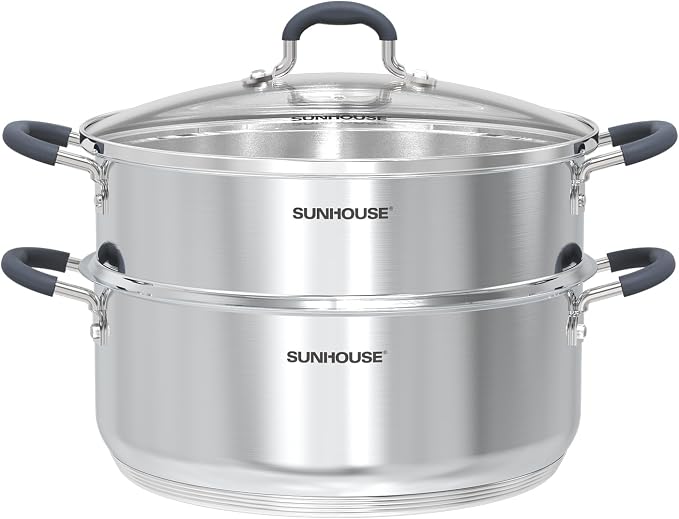 SUNHOUSE - 5.5 Quart Steamer Pots by SUNHOUSE