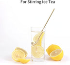 4 PCS 6.7 Inches Coffee/ Tea Spoons Long Handle, Ice Tea, Espresso Stainless - Image 4