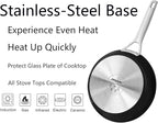 MsMk Small Frying pan, 8-inch Nonstick Durable Egg Omelet Skillet - Image 5