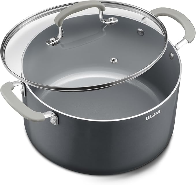 10 Quart Nonstick Stock Pot by BEZIA