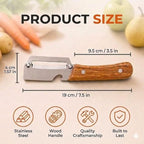 2-Pack Vegetable Peeler with Bottle Opener, Thickened Stainless Steel Wide Blade - Image 7