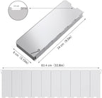 Camp Stove Windscreen, Ohuhu Camping Stove Windscreen 8/10/12 Plates Aluminum - Image 2