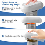 Auto Electric Can Opener, Rechargeable Can Openers - Image 4