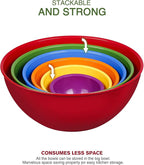 Greentainer Plastic Mixing Bowls - Image 3