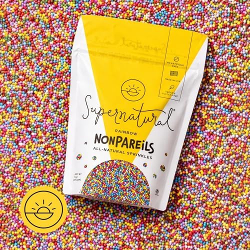Supernatural Rainbow Nonpareils, Dye-Free, Made by Moms, 16oz, Pack of 6 - Image 6
