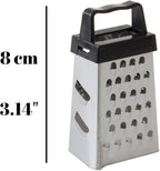 Mini Garlic Grater, Stainless Steel Cheese Ginger Vegetable Spices Small Grater - Image 2