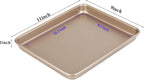 11 Inch Baking Sheets Pan Nonstick Set of 2, Walooza Cookie Sheet Replacement - Image 2