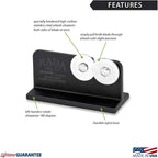 Rada Cutlery Quick Edge Knife Sharpener, 3.5" x 2", Stainless Steel Wheels - Image 2