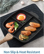 AMOAMI-Dish Drying Mats for Kitchen Counter-Silicone Dish Drying Mat-Kitchen - Image 4