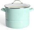 Martha Stewart Thayer 16-Quart Enamel On Steel Scratch Resistant Steamer Stock by MarthaStewart