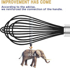 OYV Silicone Whisk, 3 pack Professional whisks - Image 4