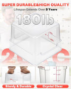 12 Quarts Sous Vide Container: 8 PCS Commercial Food Storage Containers - Image 6