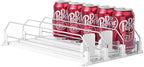 Drink Organizer for Fridge-White Automatic Pusher Glide, 12oz 16oz 20oz-Soda by SZNLZQ