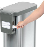 Glad Slim Trash Can with Clorox Odor Protection - Image 6