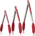 U-Taste Kitchen Tongs, 7/9/12 inches Cooking Tongs, by U-Taste
