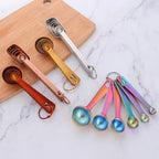 DOCBLACK Measuring Spoons, Heavy Duty 18/8 Stainless Steel Cue Measuring Spoons - Image 2