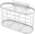 Hair Dryer Holder 3 in 1 Hair Tool Organizer Djustable Height Wall - Image 5
