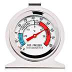 4 Pack Refrigerator Freezer Thermometer Large Dial Analog Thermometer - Image 3