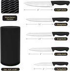 Knife Set, 6-Piece Kitchen Knife Set, German High Carbon Stainless Steel - Image 2