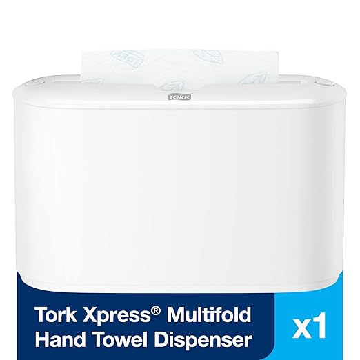 Tork Xpress Paper Towel Dispenser and Tork Extra Soft Multifold Hand Towels - Image 3