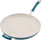 Rachael Ray Cucina Ceramic Nonstick Frying Pan/Skillet, Dishwasher Safe - Image 12
