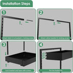 REALINN Expandable Under Sink Organizers and Storage, 2 Tier Under Cabinet - Image 7