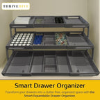 3 Tier Drawer Organizer, Expandable Organizer - Image 3