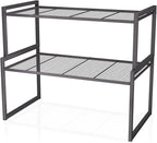 Set of 2 Cabinet Organizers 12.6''W 44 LBS Load Capacity Heavy Duty Kitchen by BlisXybion