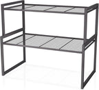 Set of 2 Cabinet Organizers 16.1''W 44 LBS Load Capacity Heavy Duty Kitchen by BlisXybion