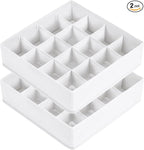 Joyoldelf Sock Drawer Organizer Divider, 16-Cell Underwear Organizers and by APPRECIATELIFERELAXYOURSOUL