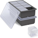 Bangp Large Ice Cube Trays 2 Pack, Big Ice Cube Molds by Bangp