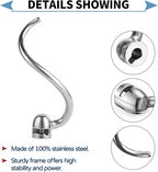 Stainless Steel Spiral Dough Hook Compatible - Image 2