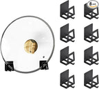 Pot Lid Holders Organizer Wall-Mounted Hook Rack Holder Organizers Inside by Unknown