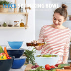 BoxedHome BPA Free Plastic Round Mixing Bowl - Image 6