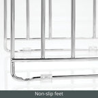 mDesign 5 Slot Pot and Pan Rack — Metal Wire Rack - Image 8